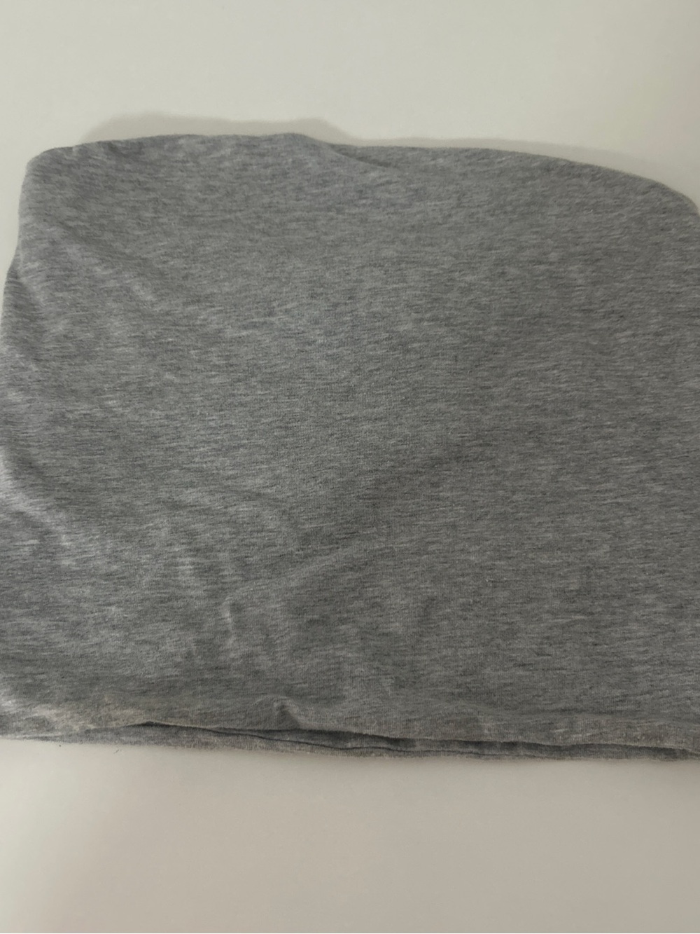 Brandy Melville Light Gray Knit Tube Top